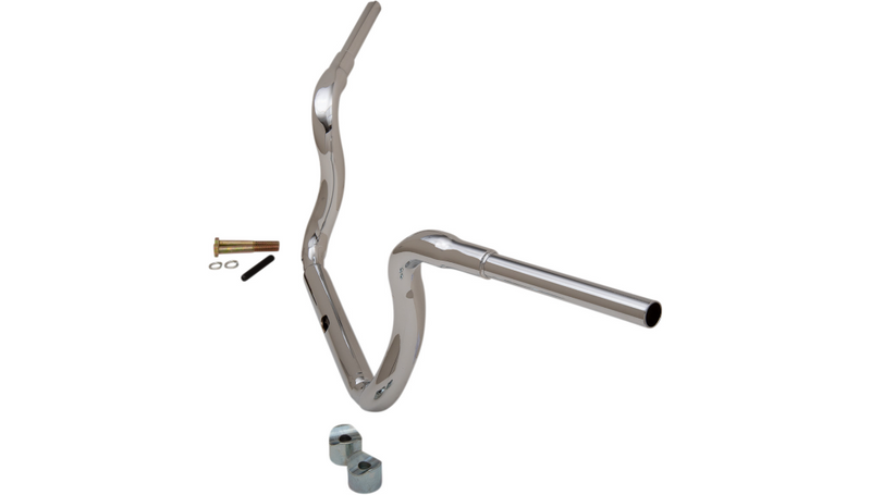 LA CHOPPERS Handlebar - Grande Traditional Ape Hanger - 10" - Chrome - FL '79-'13 - LA-7323-10