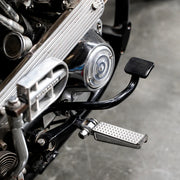 BILTWELL Sanderson Footpegs - Polished - Silver - 7001-302-01 - PartsOutlet.com.au