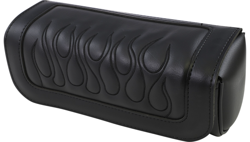 SADDLEMEN Highwayman Tattoo Tool Pouch - Flame - Black X021-05-0031 - PartsOutlet.com.au