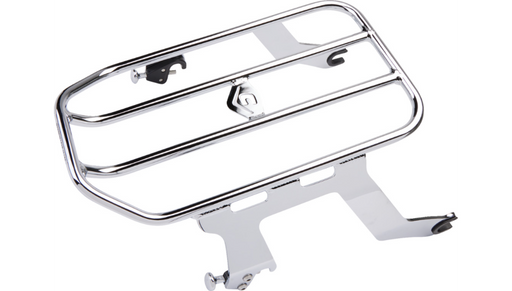 COBRA Solo Luggage Rack - Chrome - Indian Bobber - 2018-2020 - 502-2515 - PartsOutlet.com.au