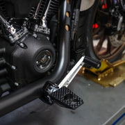 THRASHIN SUPPLY CO. Billet Brake Arm - Chrome - '18-'23 FL/FX TSC-2300-3 - PartsOutlet.com.au