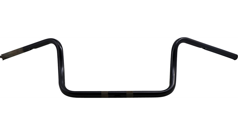 DRAG SPECIALTIES Handlebar - 1" Ape Hanger - 10" - Gloss Black - FL '08-'20 - 0601-5040