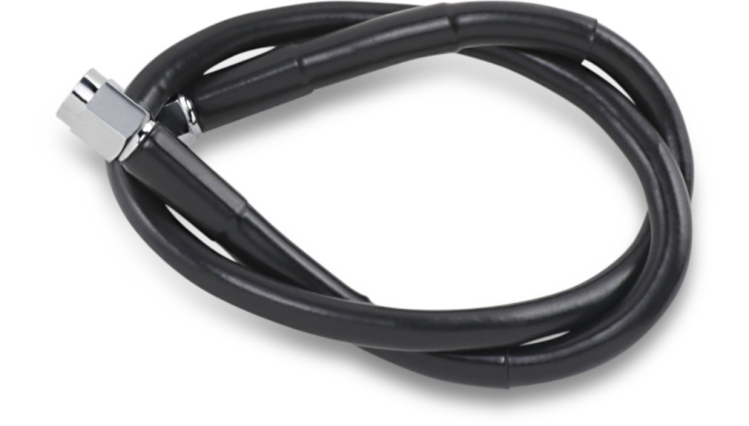 DRAG SPECIALTIES Universal Brake Line - Black - 21" 821-BLK