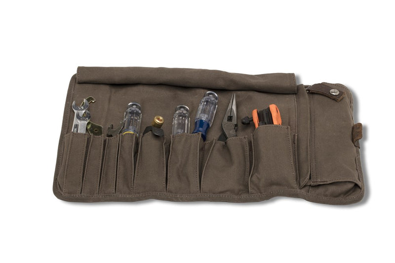BURLY BRAND Tool Roll - Dark Oak B15-1030D - PartsOutlet.com.au