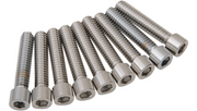DRAG SPECIALTIES Bolt Kit M8 Camshaft Cover Smooth All Chrome - Harley-Davidson 2017-2021 - MK779S - PartsOutlet.com.au