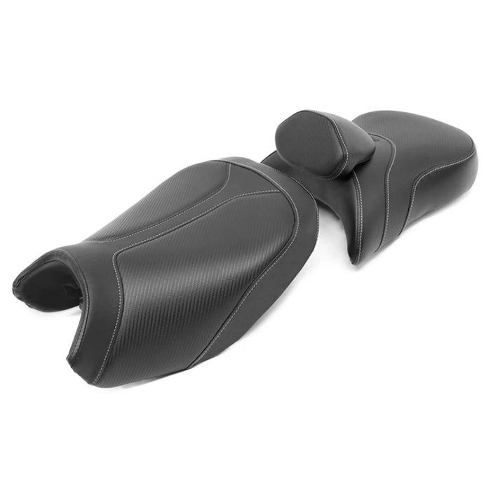 SADDLEMEN Adventure Touring Seat - W/Lumbar Pad - BMW R1200GS '13-'23 - 0810-BM33R - PartsOutlet.com.au