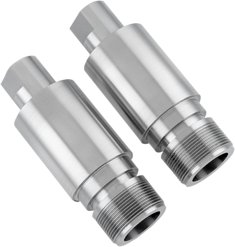 CYCLE VISIONS Fork Tube Extensions - 41 mm - Extends +2" - Chrome CV7100