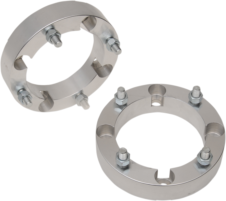 MOOSE UTILITY Wheel Spacers - with Studs - 4/110 - 1-1/2" - 12 mm x 1.25 MO41104110-1.5-12