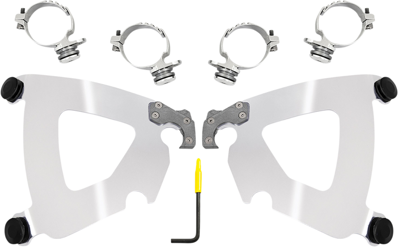 MEMPHIS SHADES Road Warrior Trigger-Lock Mounting Kit - Black - XL 2016-2022 - MEB2059 - PartsOutlet.com.au