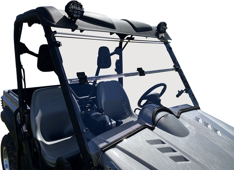 MOOSE UTILITY Full Folding Windshield - Deluxe - Yamaha Rhino '04-'11 - V000242-12200M - PartsOutlet.com.au