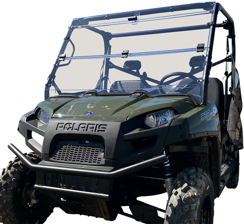 MOOSE UTILITY Full Folding Windshield - Deluxe - Polaris Ranger '16-'19 - V000267-12200M - PartsOutlet.com.au