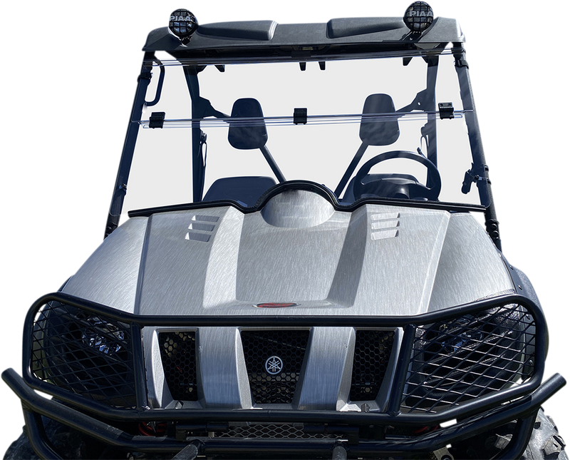 MOOSE UTILITY Full Folding Windshield - Deluxe - Yamaha Rhino '04-'11 - V000242-12200M - PartsOutlet.com.au