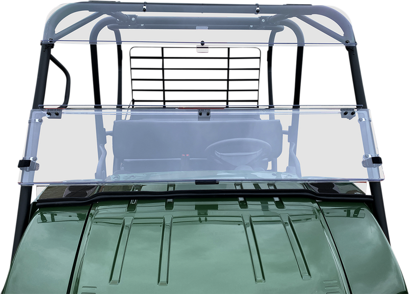 MOOSE UTILITY Full Folding Windshield - Deluxe - Kawasaki Mule '09-'22 - V000278-12200M - PartsOutlet.com.au