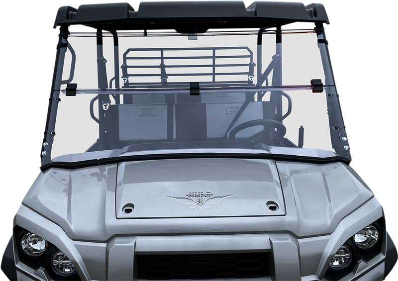MOOSE UTILITY Full Folding Windshield - Deluxe - Kawasaki Mule '15-'22 - V000276-12200M - PartsOutlet.com.au