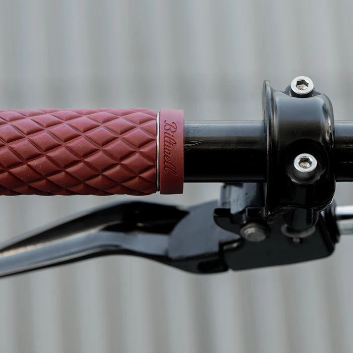 BILTWELL Grips - Torker - 1" - Oxblood 6705-0301