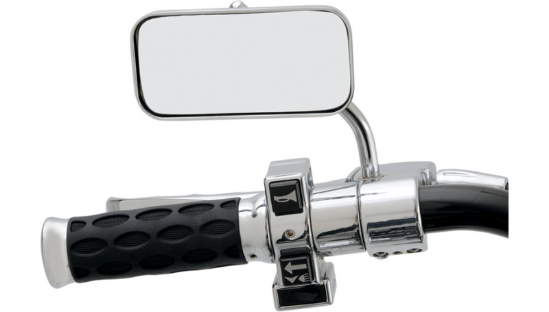DRAG SPECIALTIES Rectangular Mirror - 2 x 4.25" - Each -  60-0011D-BC515