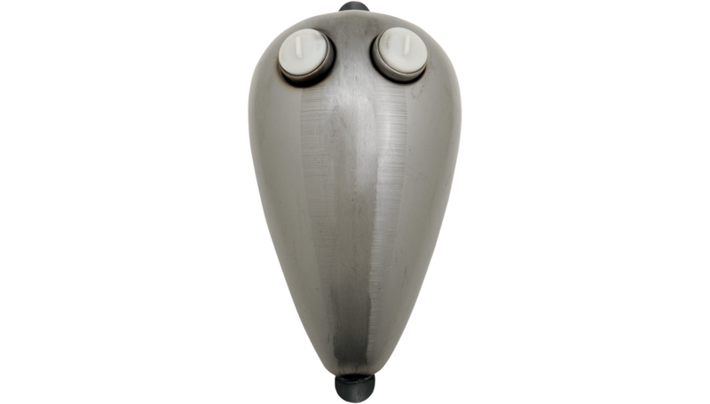 DRAG SPECIALTIES Double Cap Wasp Style Gas Tank - 17-3/4" - 2.2 Gallon - 012894