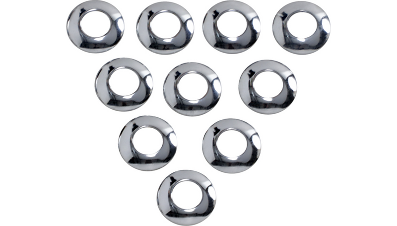 EASTERN MOTORCYCLE PARTS Cup Washers - Chrome - 5/8" ID K-2-940