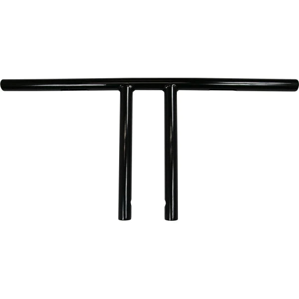 LA CHOPPERS 1" EZ RIDERS T-BARS 10" RISE BLACK HD - LA-7382-10B