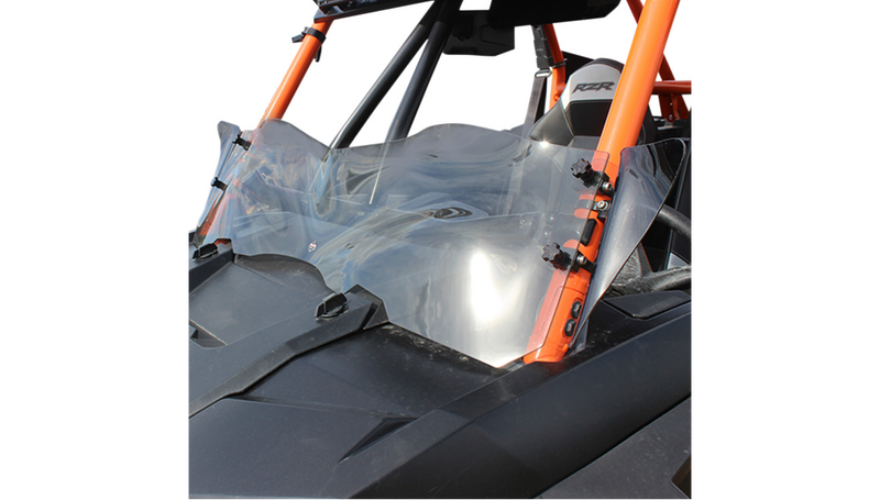 KLOCK WERKS Flare Deflector - Dark Smoke - Polaris '14-'21 - KWW-05-0426-DS - PartsOutlet.com.au