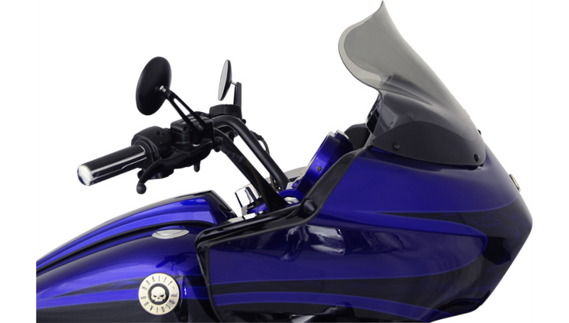 KLOCK WERKS Flare Windshield - 12" - Tinted - FLTR '98-'13 - KWW-01-0192