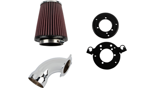 COBRA Cone Air Filter - Chrome/Chrome - '04-'22 XL 606-0103-06 - PartsOutlet.com.au