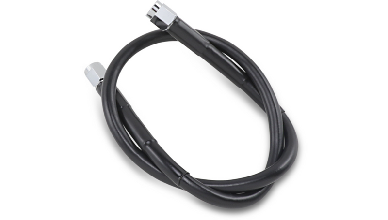 DRAG SPECIALTIES Universal Brake Line - Black - 22" - 822-BLK