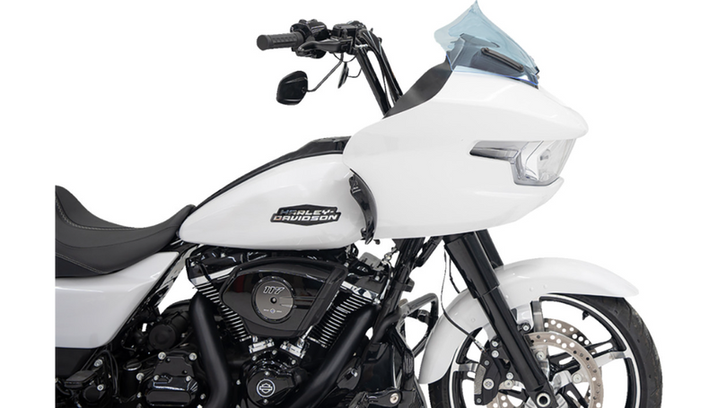 KLOCK WERKS Kolor Flare Windshield - 10" - Blue Ice - FLTR 2024+ - KWW-01-0714