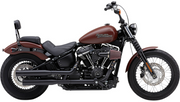 COBRA Neighbor Hater Mufflers for Softail - '18-'22 Softail - Black 6047B - PartsOutlet.com.au