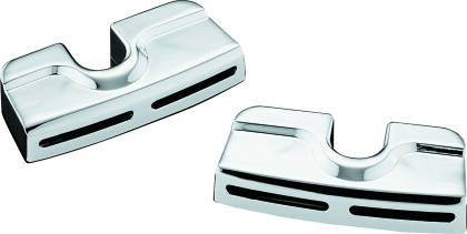 Kuryakyn Spark Plug & Head Bolt Covers Twin Cam 00-17 - Chrome