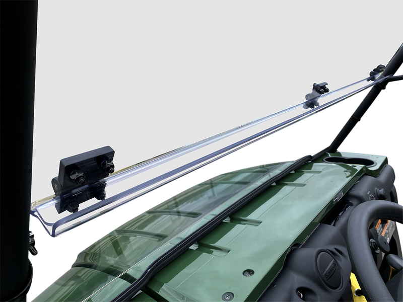 MOOSE UTILITY Full Folding Windshield - Deluxe - Kawasaki Mule '09-'22 - V000278-12200M - PartsOutlet.com.au