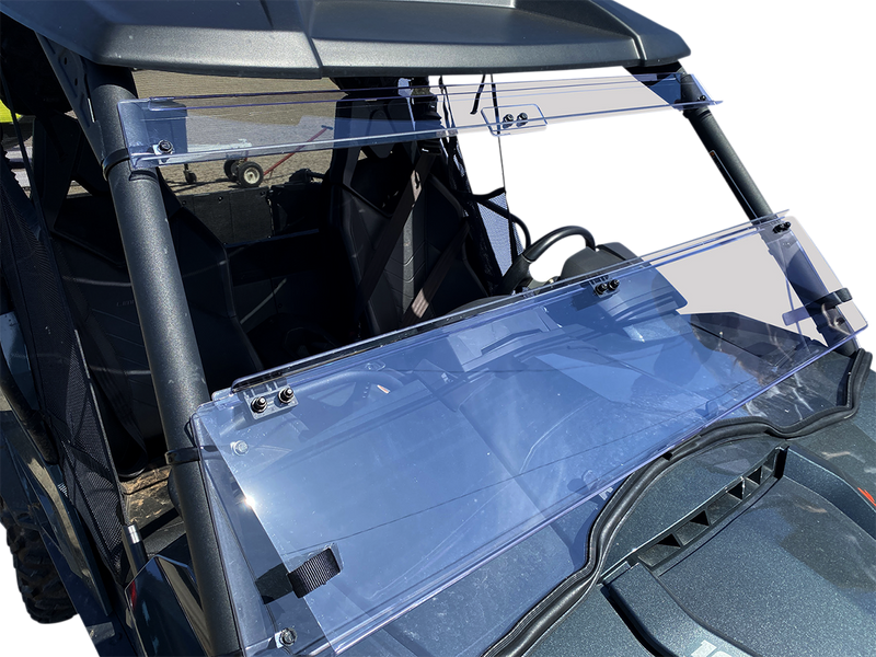 MOOSE UTILITY Full Folding Windshield - Deluxe - Can-Am Commander '11-'20 - V000269-12200M - PartsOutlet.com.au