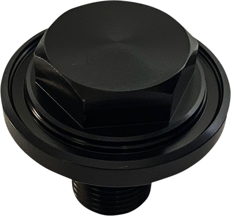PRO-ONE PERF.MFG. Steering Stem Bolt - Black Anodized 106201B