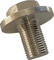 PRO-ONE PERF.MFG. Steering Stem Bolt - Raw Aluminum 106201