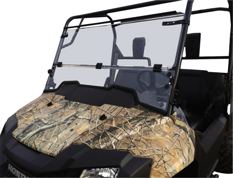 MOOSE UTILITY Full Folding Windshield - Yamaha Wolverine '16-'18 - LEMA100-0032 - PartsOutlet.com.au