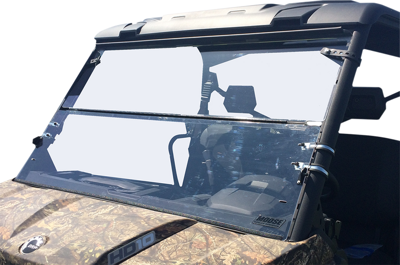 MOOSE UTILITY Full Folding Windshield - Can-Am Defender '16-'22 - LEMA100-0039 - PartsOutlet.com.au