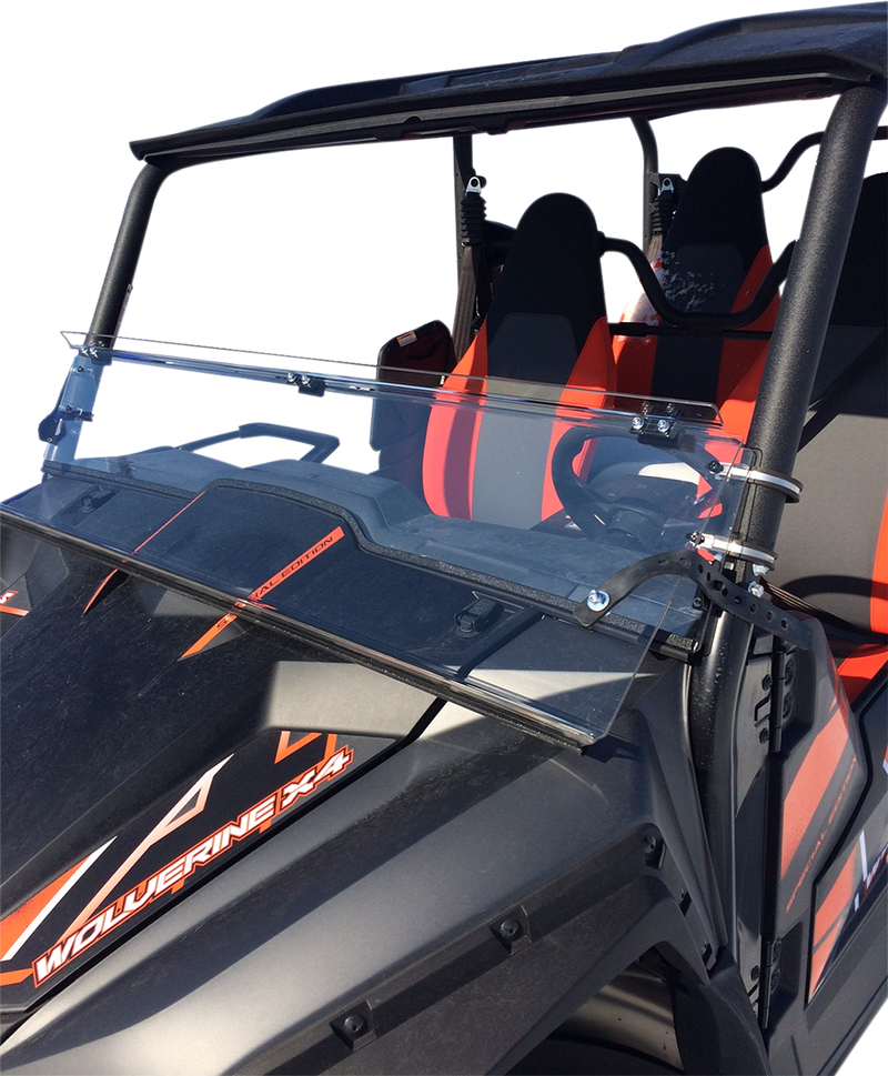 MOOSE UTILITY Full Folding Windshield - Yamaha Wolverine '18-'19 - LEMA100-0042 - PartsOutlet.com.au