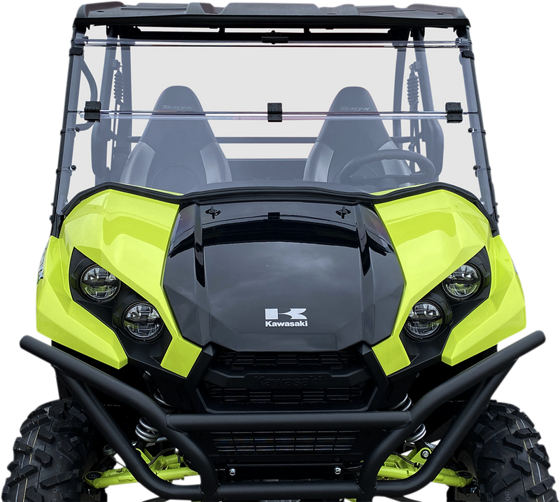 MOOSE UTILITY Full Folding Windshield - Deluxe - Kawasaki Teryx '16-'22 - V000277-12200M - PartsOutlet.com.au