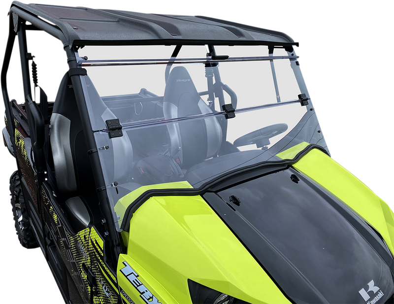MOOSE UTILITY Full Folding Windshield - Deluxe - Kawasaki Teryx '16-'22 - V000277-12200M - PartsOutlet.com.au