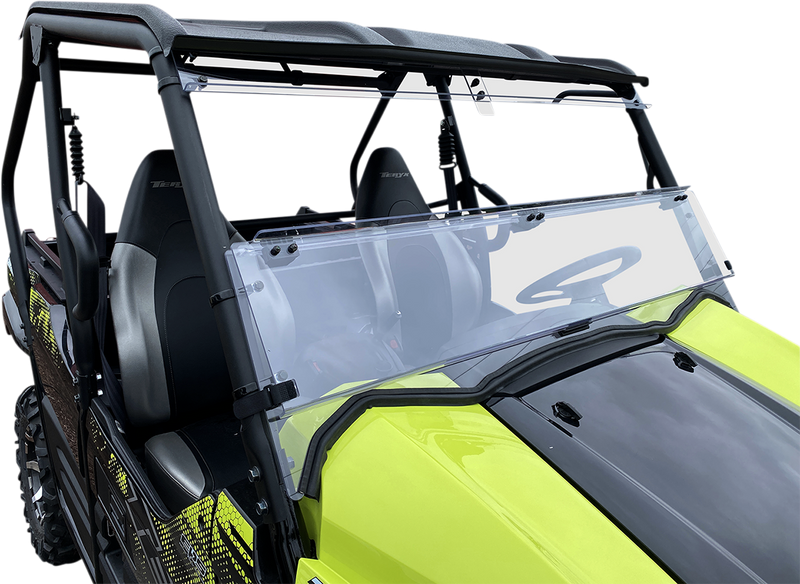 MOOSE UTILITY Full Folding Windshield - Deluxe - Kawasaki Teryx '16-'22 - V000277-12200M - PartsOutlet.com.au