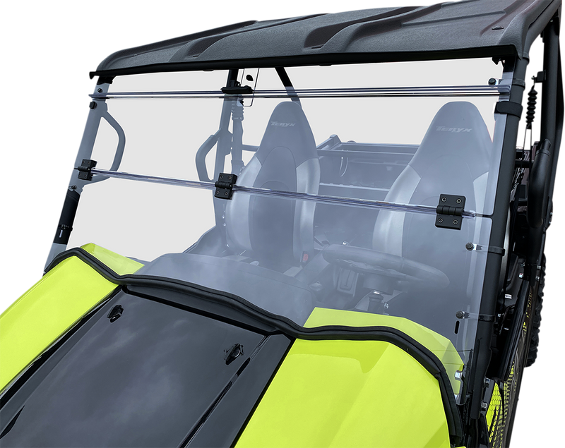 MOOSE UTILITY Full Folding Windshield - Deluxe - Kawasaki Teryx '16-'22 - V000277-12200M - PartsOutlet.com.au