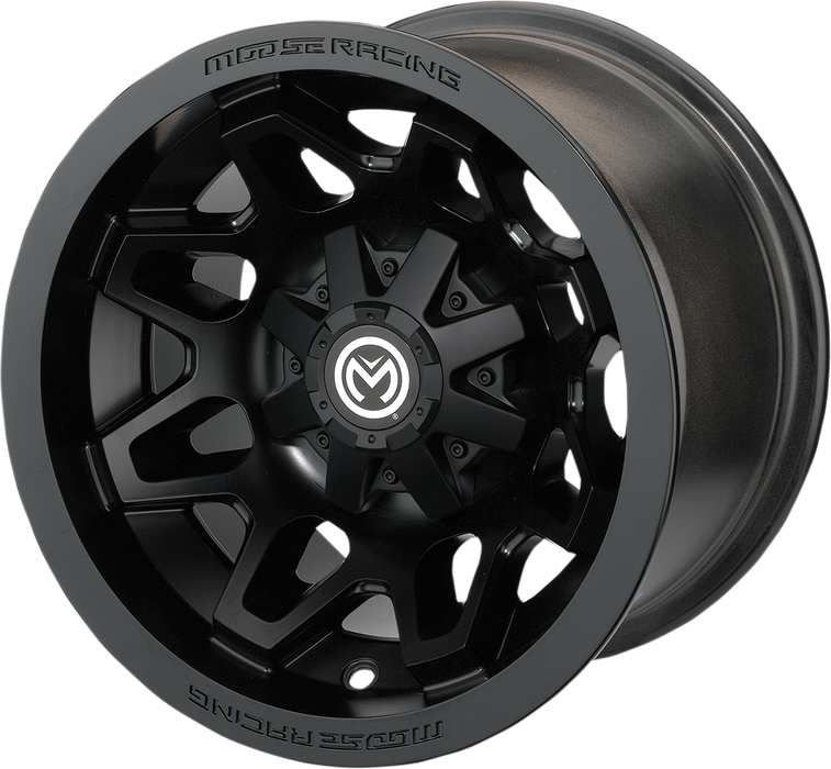 MOOSE UTILITY Wheel - 416X - Rear - Black - 14x8 - 4/110 - 4+4 - 416MO148110MB4