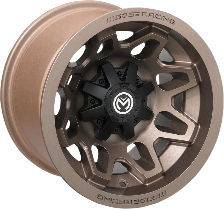 MOOSE UTILITY Wheel - 416X - Front - Bronze - 12x7 - 4/156 - 4+3 - 416MO127156BZ4