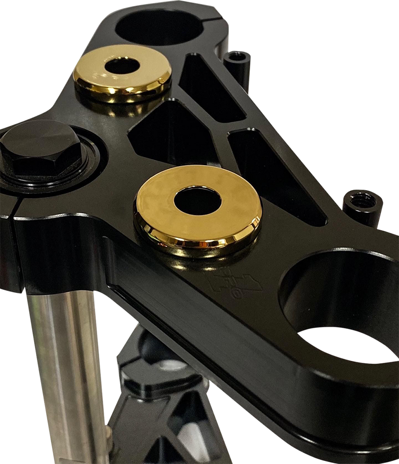 PRO-ONE PERF.MFG. Polyurethane Riser Bushing Kit - Gold Titanium Nitride 103070TIN