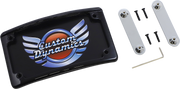 CUSTOM DYNAMICS License Plate Frame - LED - Black LPF-RAD-CVO-B