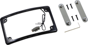 CUSTOM DYNAMICS License Plate Frame - LED - Black LPF-RAD-CVO-B