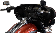 FAT BAGGERS INC. 1-1/4" EZ Install Pointed Top Handlebar - Reduced Reach - 11" - Black 905011-B