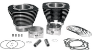 S&S CYCLE 97'' Big Bore Cylinder Kit for 1999-'06 Big Twins - Wrinkle Black Powder Coat Finish 910-0205 - PartsOutlet.com.au