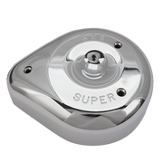 S&S CYCLE Teardrop Chrome Air Cleaner Cover For S&S® Super E & G Carbs and Some S&S® Air Cleaners For Stock Fuel Systems - 17-0378 - PartsOutlet.com.au