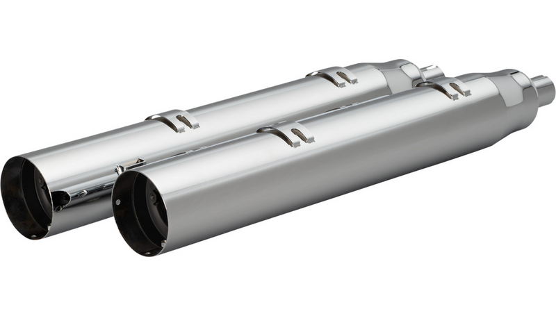 KHROME WERKS 4-1/2" War Hammer Mufflers - Indian Touring '14-'24 with saddlebags - Chrome 202220